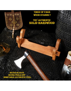 Support mural en bois pour accrocher 1 katana 2