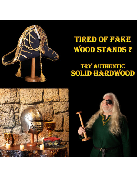 Support en bois pour accrocher les...