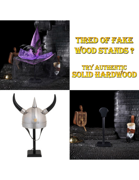 Support en bois pour accrocher les...