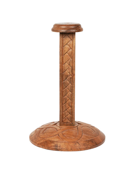 Support en bois sculpté pour...