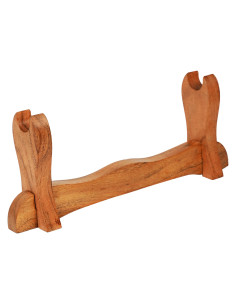 Support de bureau en bois pour accrocher 1 épée (34 cm.)