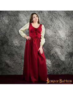 Robe Médiévale et Renaissance Aramis - Grenat