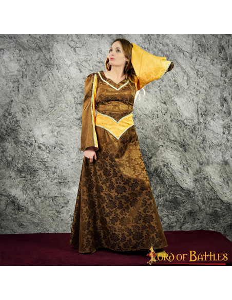Robe de femme médiévale Sabat avec...