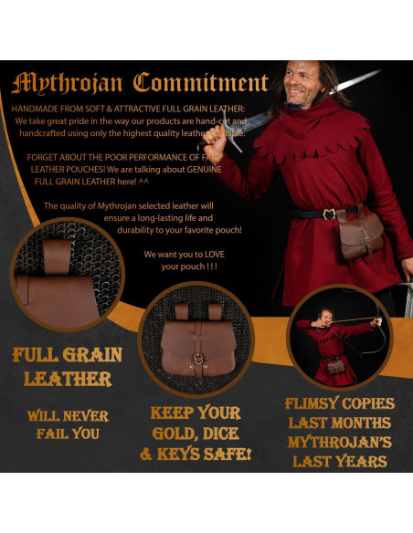 Sac médiéval Mythrojan marron...