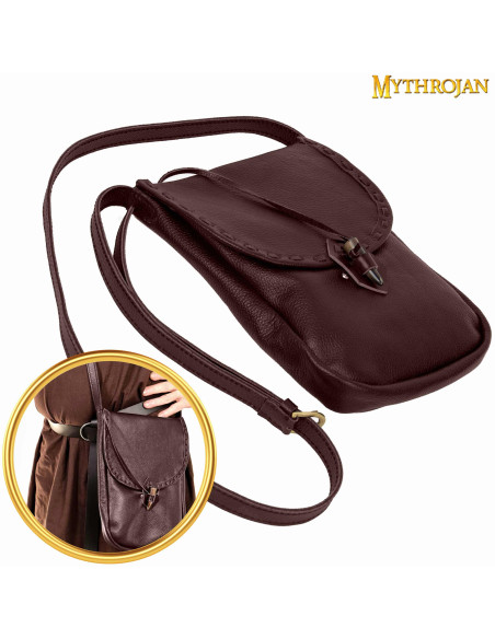 Sac en cuir médiéval, type...