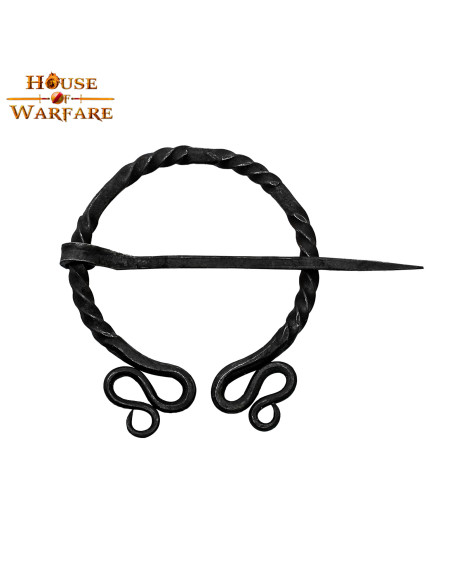 Fibule historique d'elfe forgée à la...