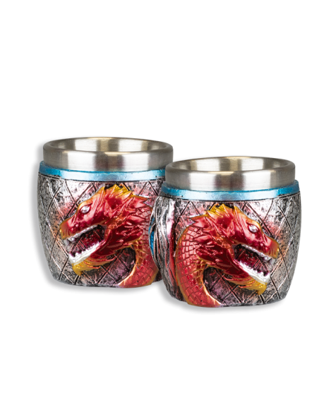 1 verre à liqueur de dragons...