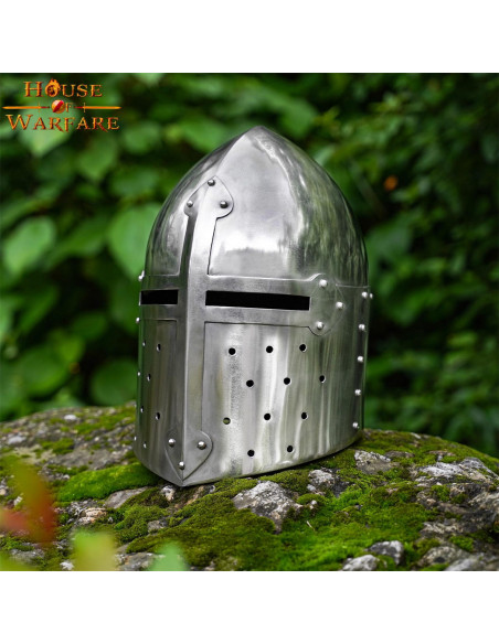 Casque médiéval conique en pain de...