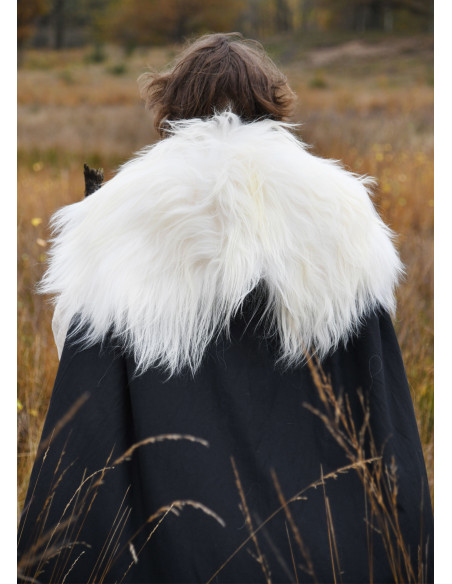 Peau de mouton blanc nordique pour...