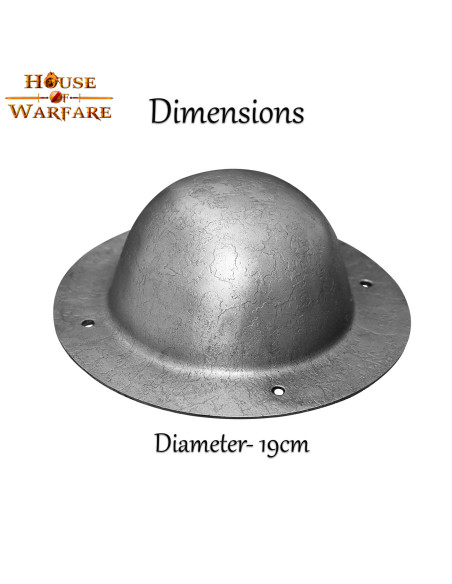 Umbo en acier pour boucliers Viking...