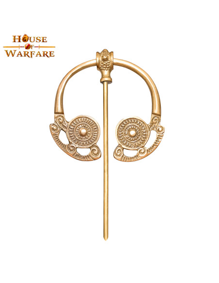 Fibule celtique et viking en laiton...