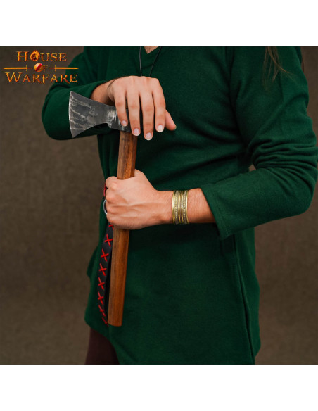 Bracelet médiéval en laiton (16,5 cm.)