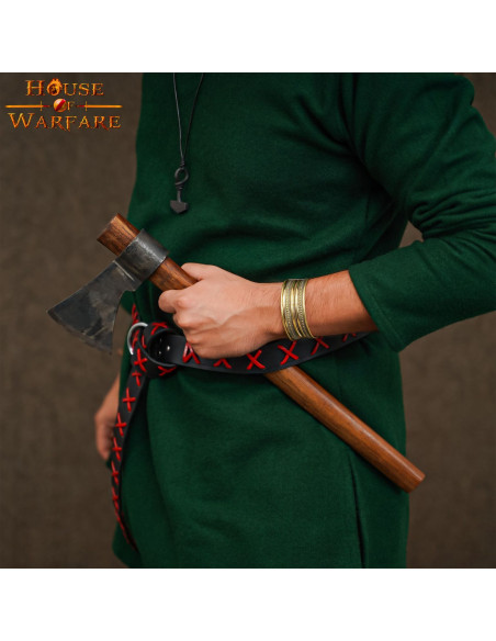 Bracelet médiéval en laiton (16,5 cm.)