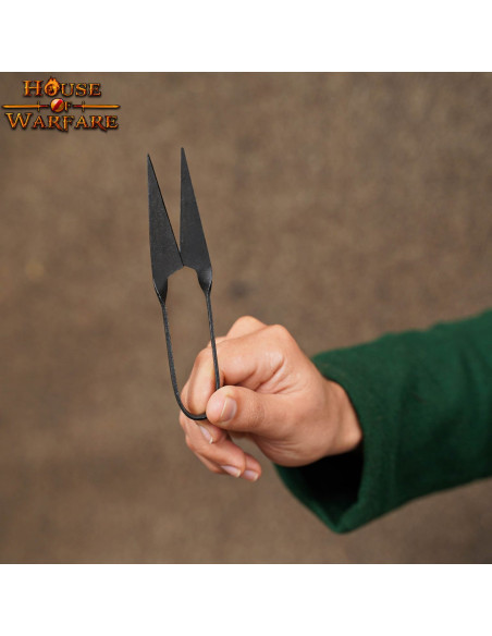 Ciseaux médiévaux forgés à la main...