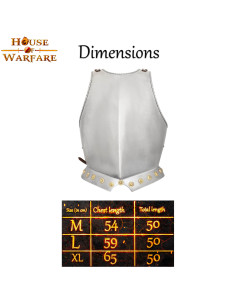 Cuirasse d'armure, pectorale, de la fin du Moyen Âge (XVe... 2