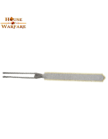 Cravate en cotte de maille avec...