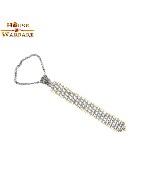 Cravate en cotte de maille avec...