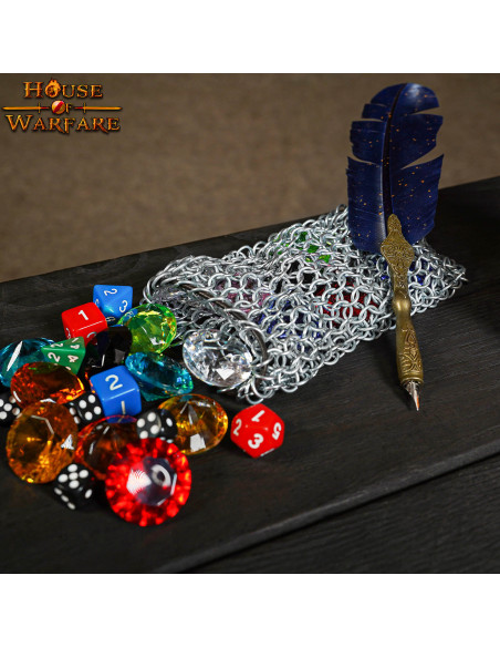 Sac médiéval en cotte de mailles...