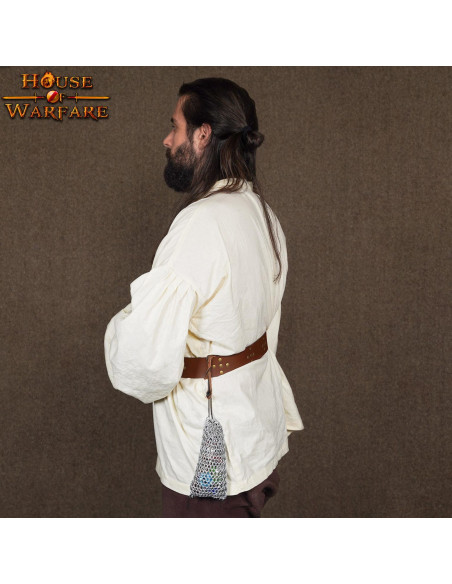 Sac médiéval en cotte de mailles...