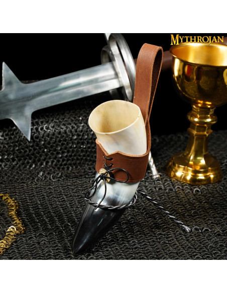 support de corne en fer forgé