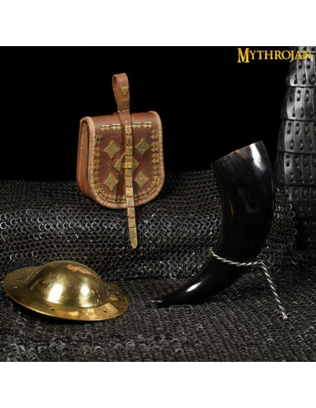 support de corne en fer forgé