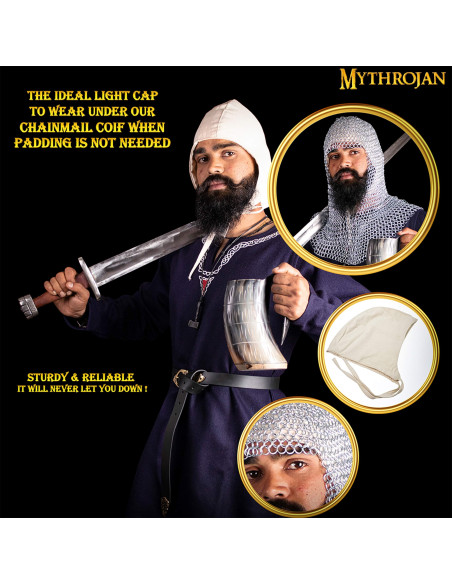 Cape de chevalier médiéval en coton...