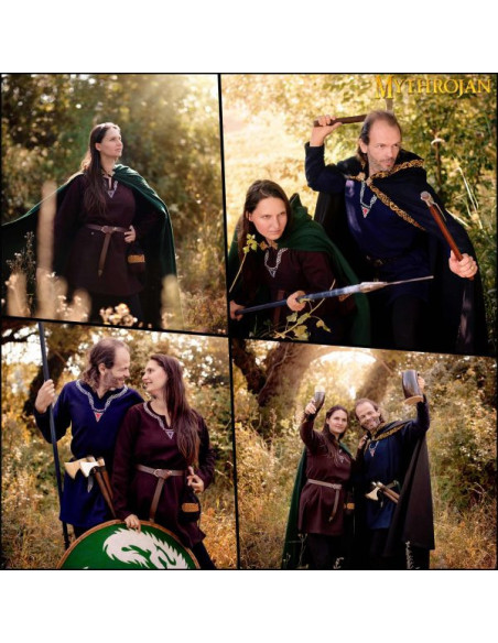 Ceinture viking en cuir Midgard...