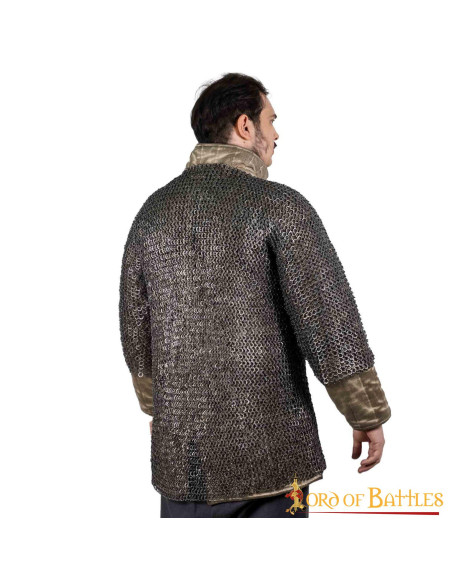 Cotte de mailles médiévale avec...