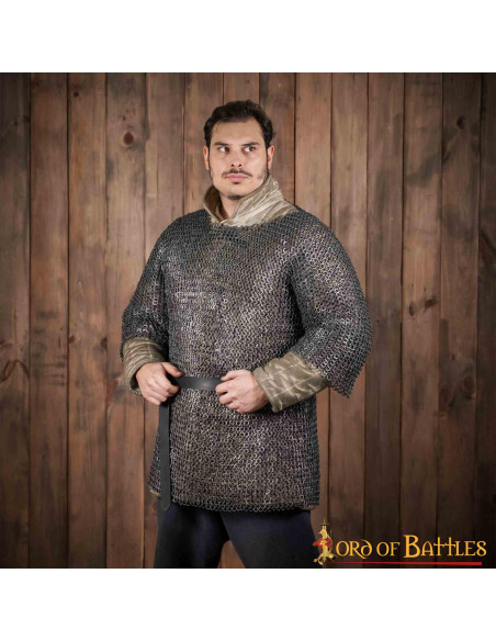 Cotte de mailles médiévale avec...