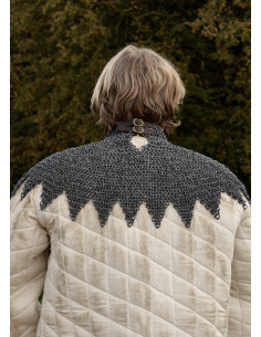 Manteau épiscopal en aluminium avec lanières et boucles... 2