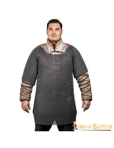 T-shirt à manches mi-longues en cotte...