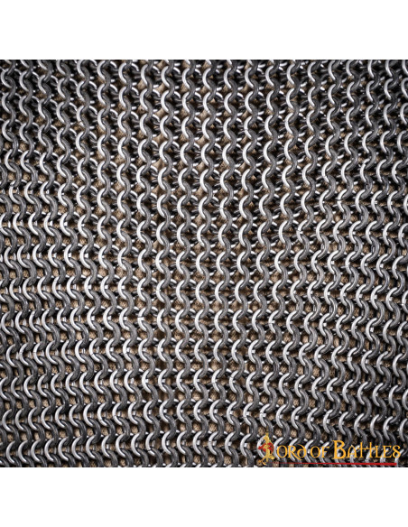 T-shirt à manches mi-longues en cotte...