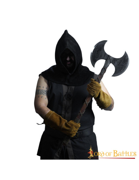 Hache Viking à double tranchant en...