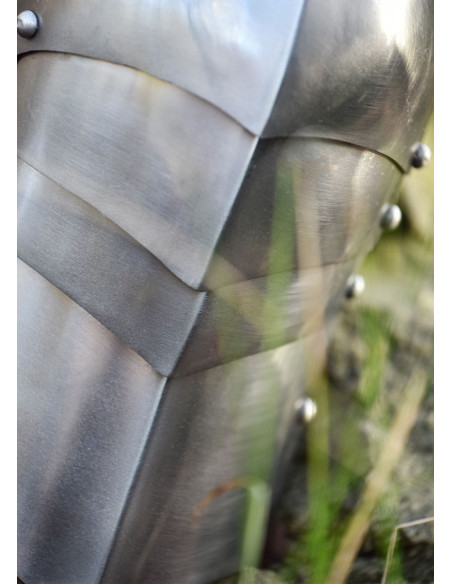 Paire de genouillères médiévales en...