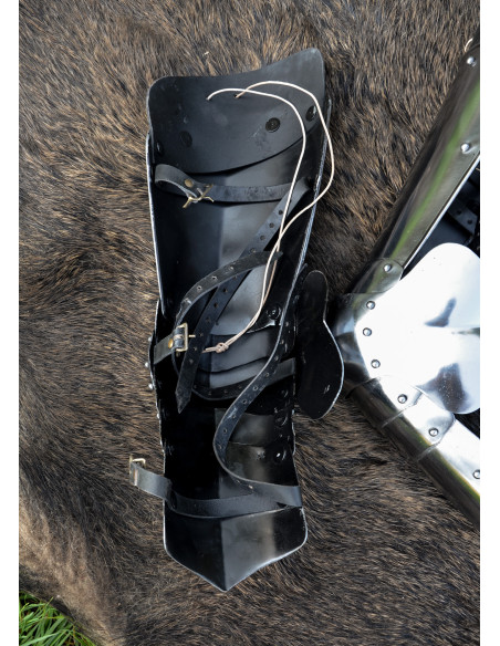 Protection Jambes médiévales en acier...