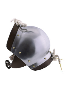 Genouillères médiévales en acier, paire 2