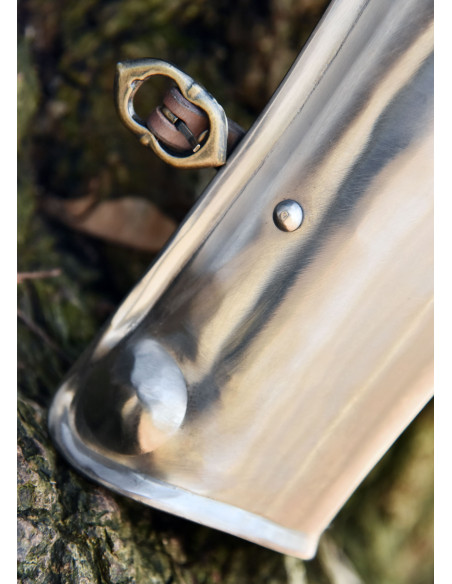 Grèves médiévales avec genouillères...