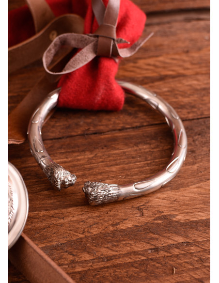 Phalère romaine en laiton étamé