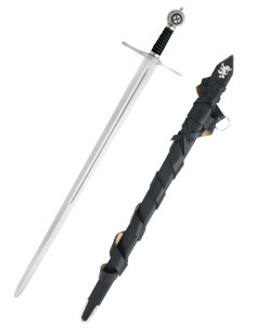 Robert the Bruce épée avec ceinture et fourreau 2