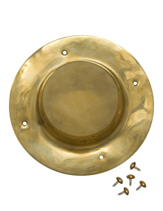 Bouclier romain rond Umbo en laiton (20 cm.)