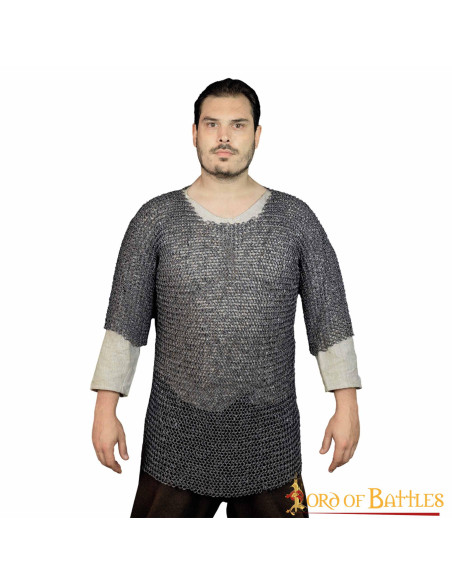 Cotte de mailles médiévale,...
