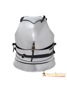 Cuirasse médiévale Churburg milanaise en acier, XIVe siècle