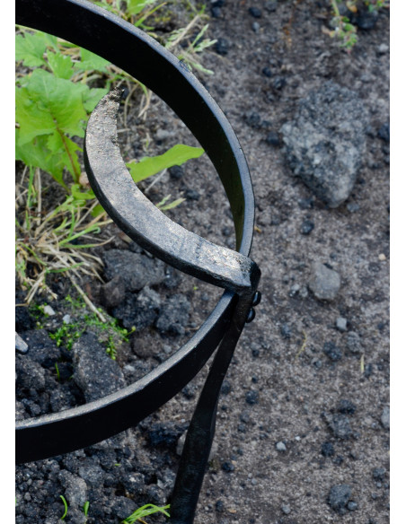 Trépied médiéval, support de cuisine,...