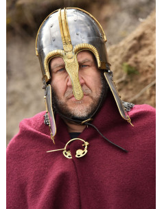 Casque Coppergate, avec pendu riveté, acier 1,6 mm 2