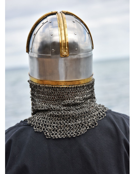 Casque Coppergate, avec pendu riveté,...