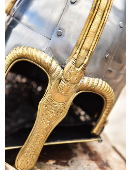 Casque Coppergate, avec pendu riveté,...