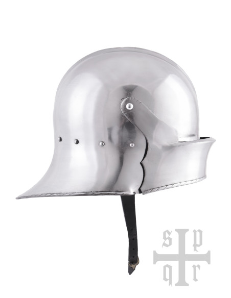 Casque Gothique Allemand S. XV Acier...