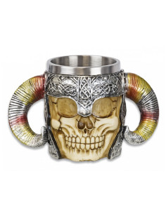 cruche crâne viking