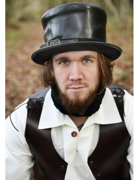 Chapeau haut de forme médiéval en...