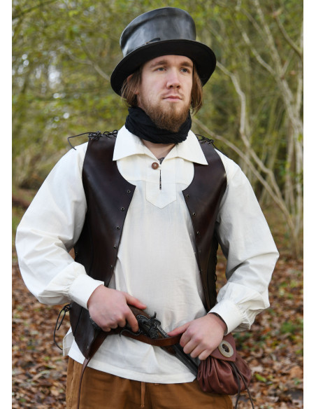 Chapeau haut de forme médiéval en...